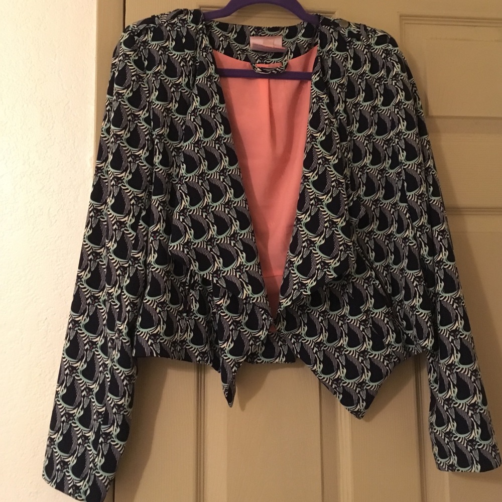 Shot length blazer