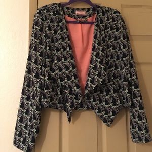 Shot length blazer