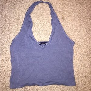 Brandy halter crop top