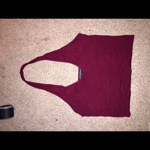 Brandy halter burgundy