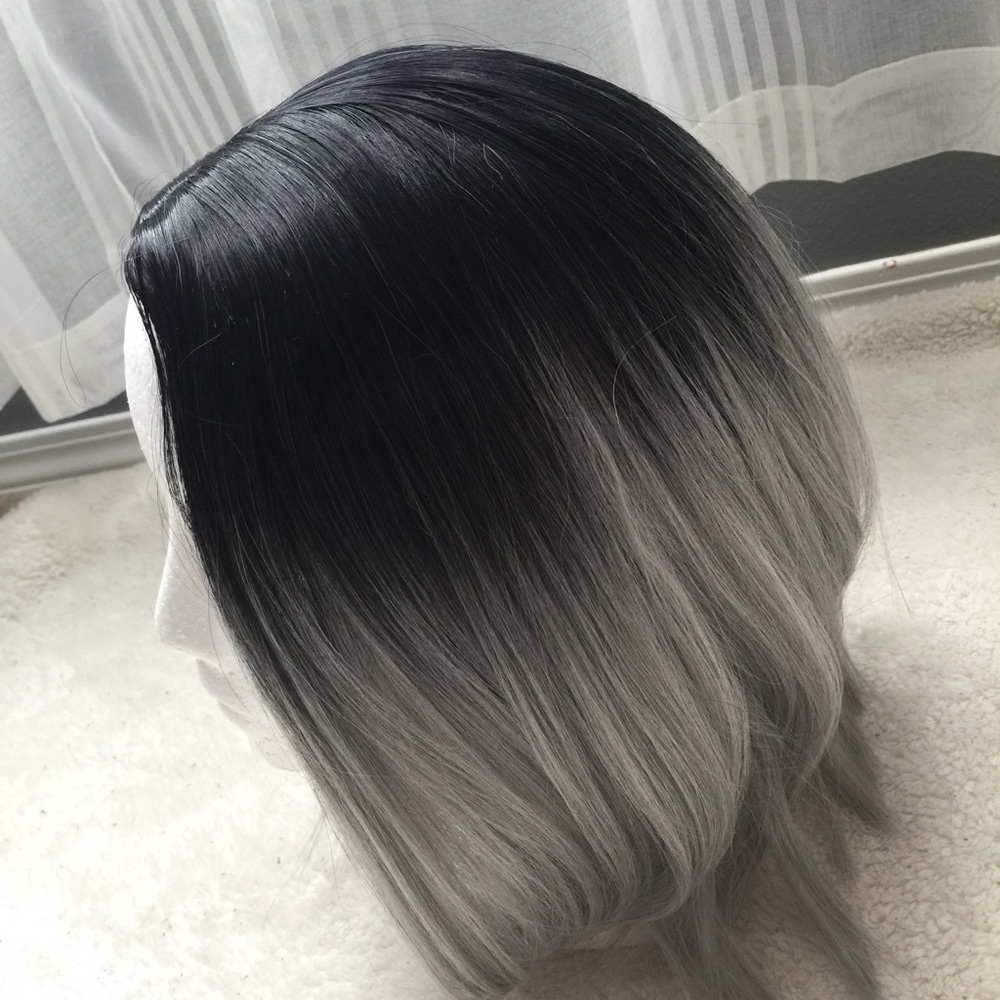Gray Ombre Bob Wig