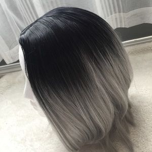 Gray Ombre Bob Wig