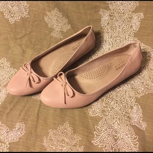 NWOT Pink Ballet Flats