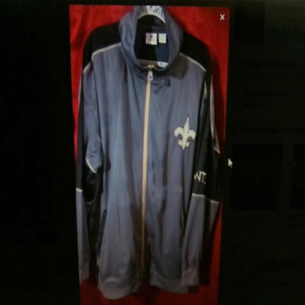 NEW W/OUT TAGS NFL NEW ORLEANS SAINTS JACKET