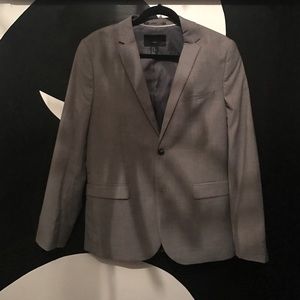 H&M - Slim Fir Light Gray Suit, 40R/33R dress pant