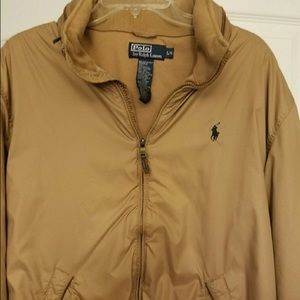 Tan Polo by Ralph Lauren lightweight jacket