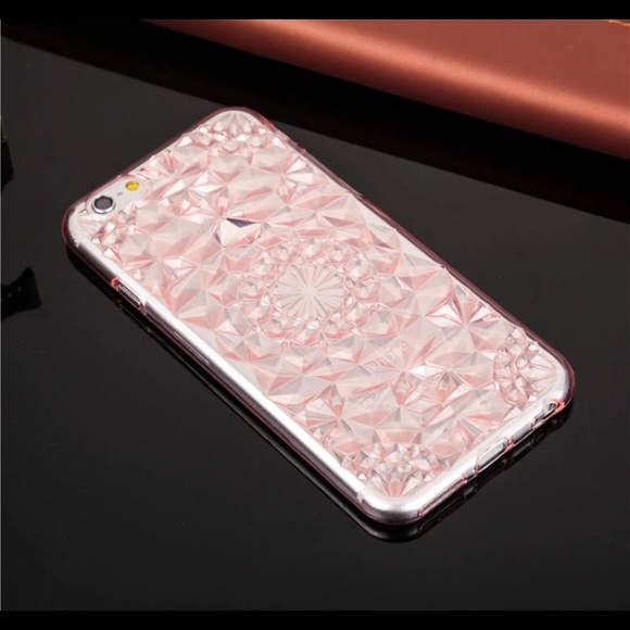 3D Diamond Silicone Case for iPhone 6s - Picture 2 of 4
