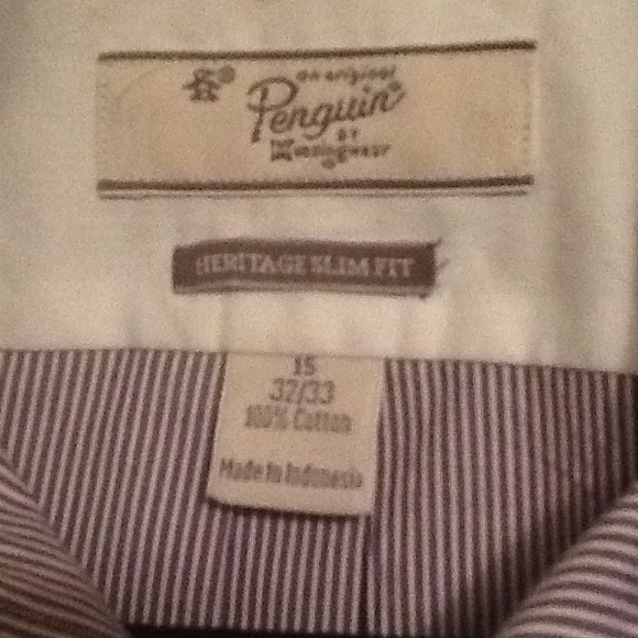 Penguin men's long sleeve shirt - Picture 1 of 3