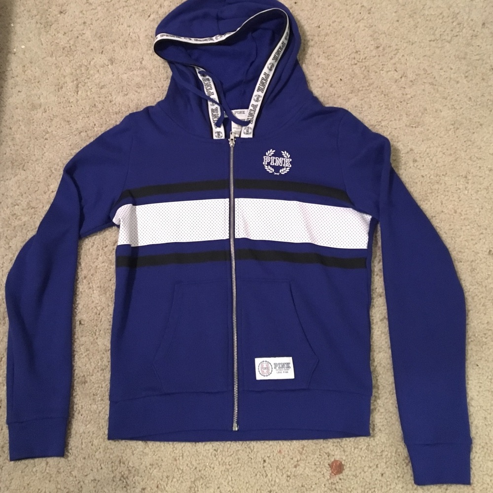 Victoria's Secret PINK Full Zip Hoodie Size Medium