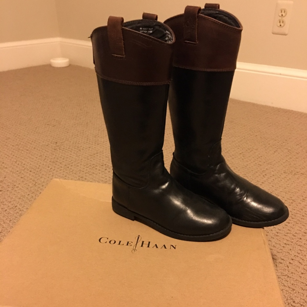 ColeHaan riding boots VGUC. Gorgeous! girls US 13