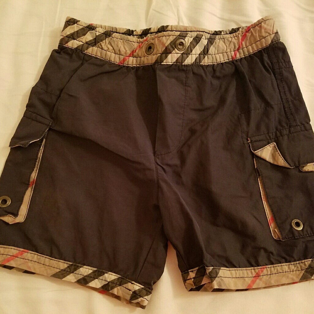 100% authentic boys Burberry swim trunks