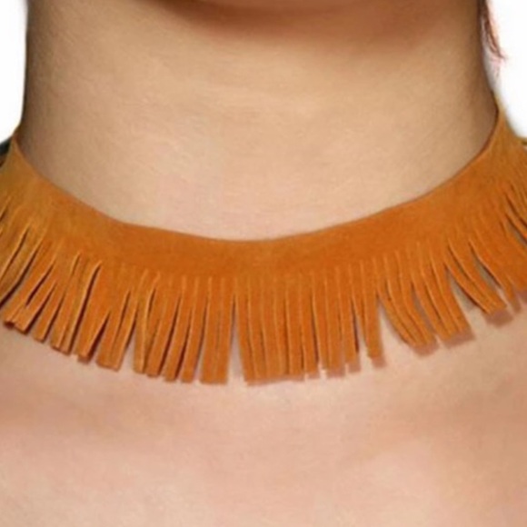 Tassel Velvet Choker - Picture 1 of 3