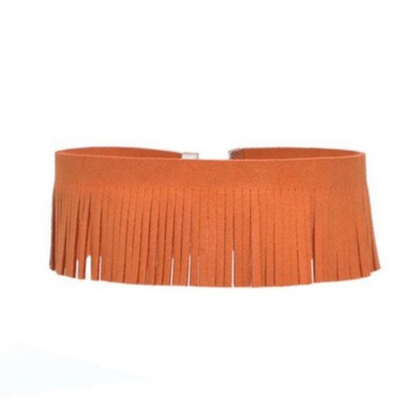 Tassel Velvet Choker - Picture 2 of 3