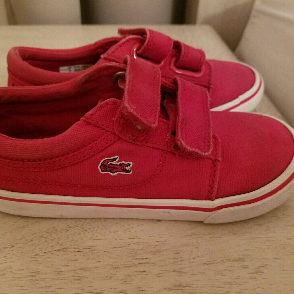 Boys Lacoste shoes size 10