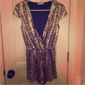 (NWOT) Brand New Golden Romper