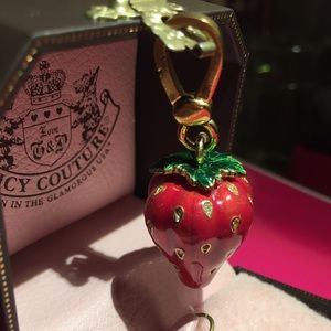 NIB Juicy Couture Strawberry Charm