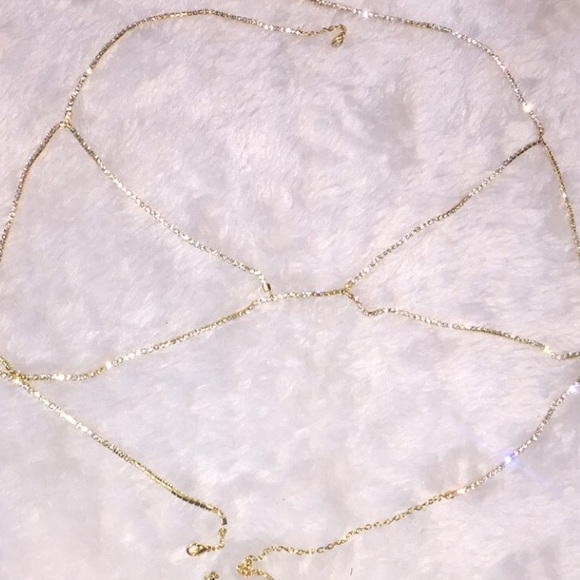 ✨ Sale Angel Crystal Rhinestone Bralette✨ - Picture 2 of 5