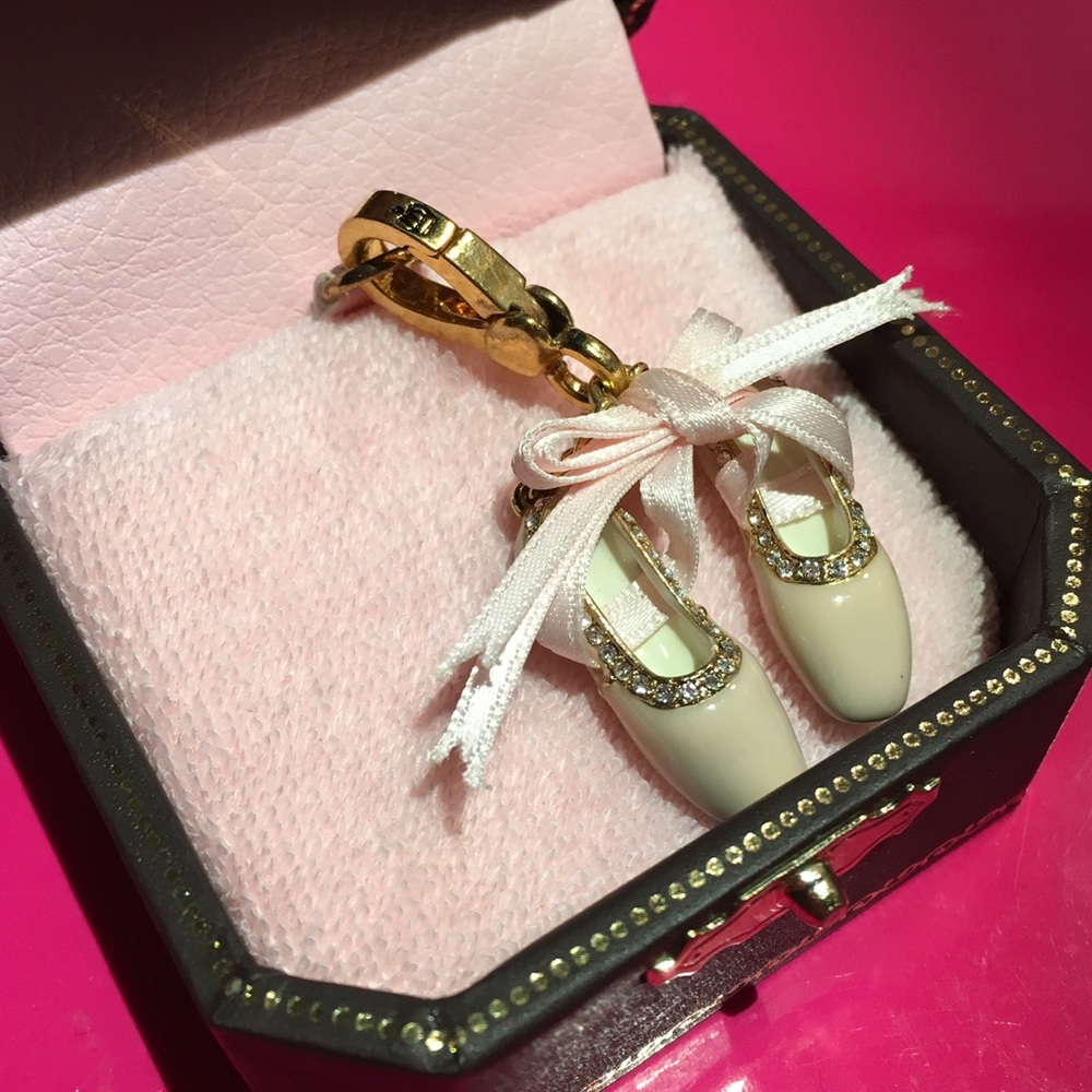 Juicy Couture Ballet Shoes Charm