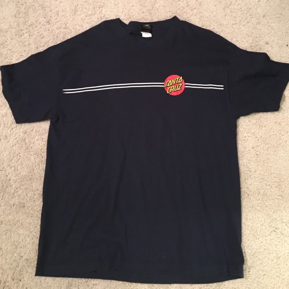 Santa Cruz Skateboards Classic Dot Tee Sz XL
