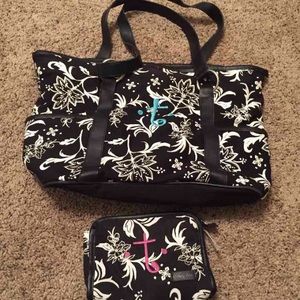 Thirty One 2 pic purse tote set
