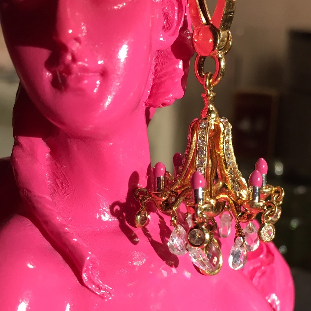 Juicy Couture Lipstick Chandelier Charm