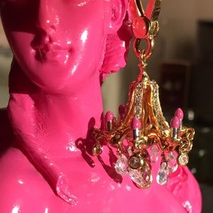 Juicy Couture Lipstick Chandelier Charm