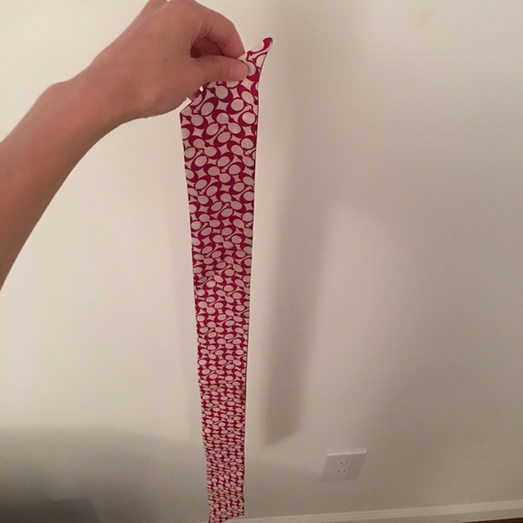 100% Authentic Coach silk headband tie wrap - Picture 1 of 3