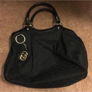 Gucci Medium Sukey Canvas Tote