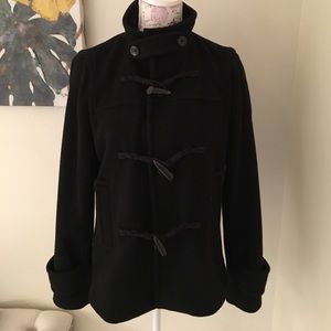 Banana Republic black coat