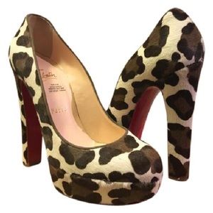 Bibi 140 Pony Nairobi Pony Hair Platforms