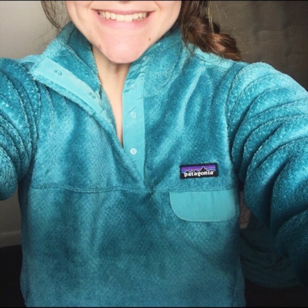 Brand new Patagonia snap pull over