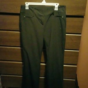 Juniors Black Casual Dress Pants