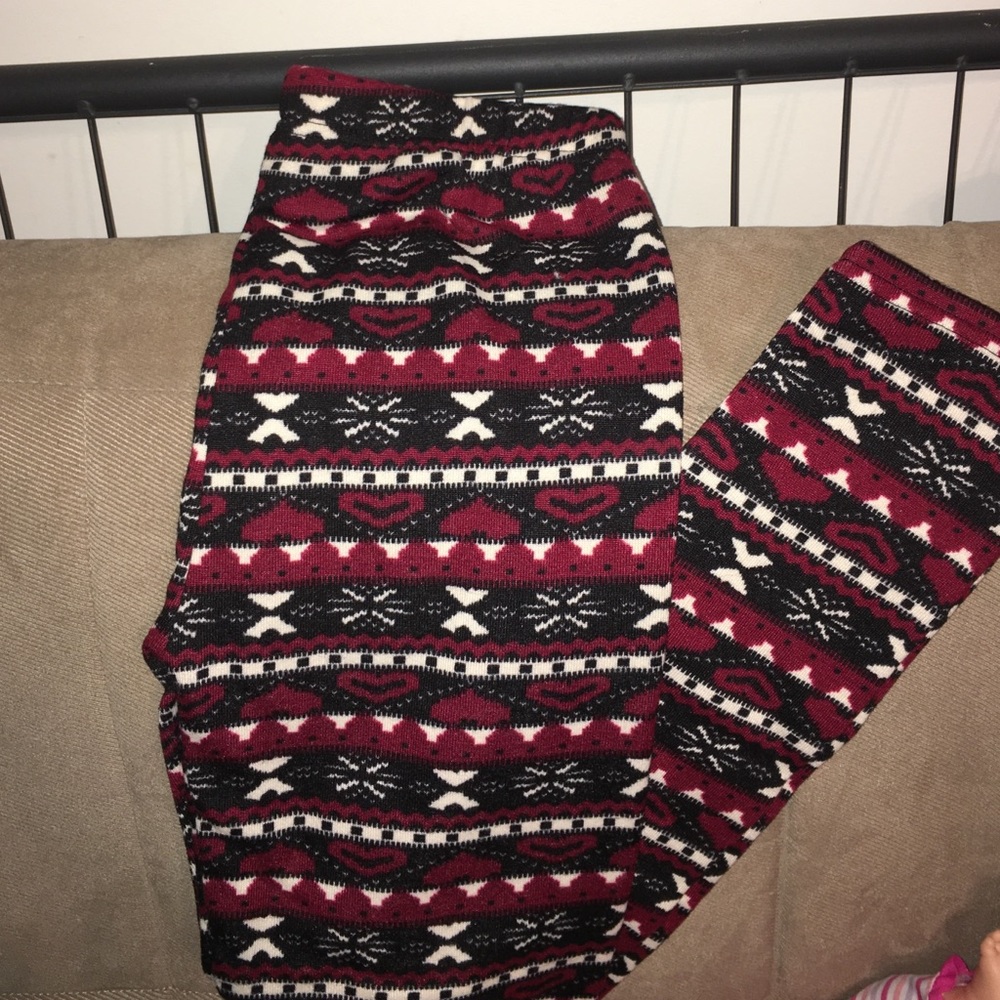 Patterned leggings