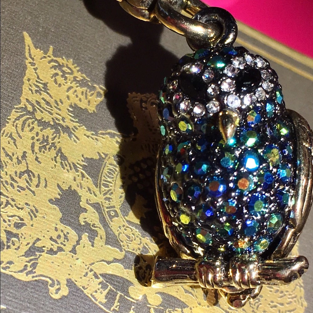 Juicy Couture Pave Owl Charm