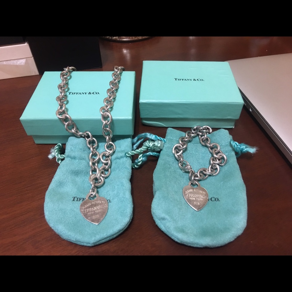 Tiffany & Co Necklace and Bracelet set
