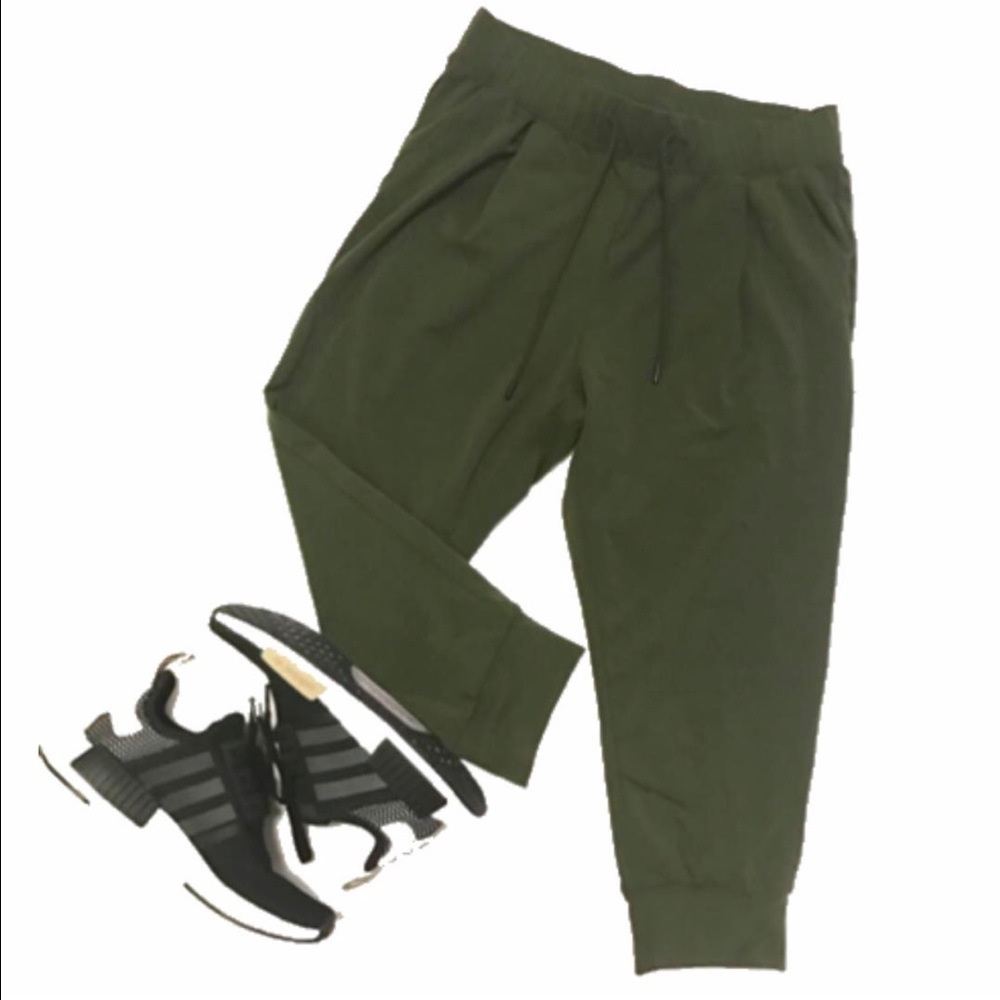 ❌SOLD❌UNCLO Olive Green Joggers