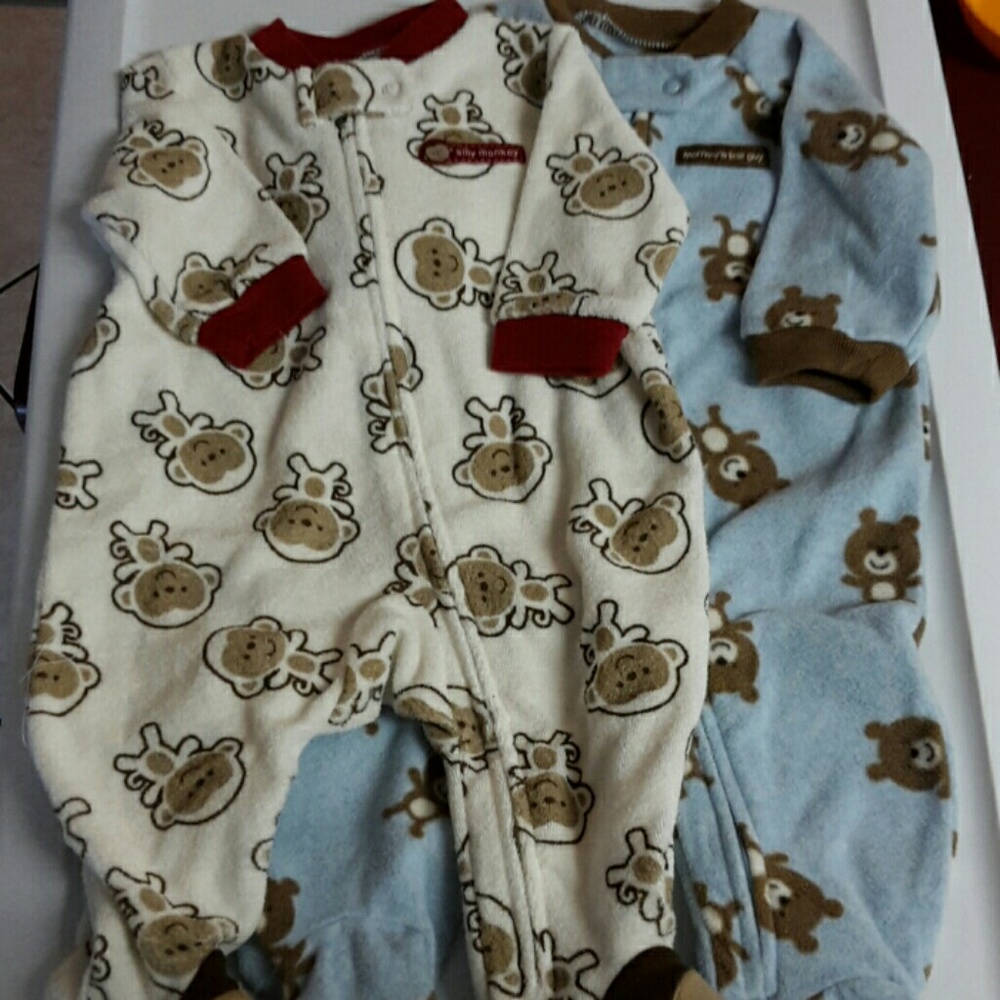 Baby footy Pajamas