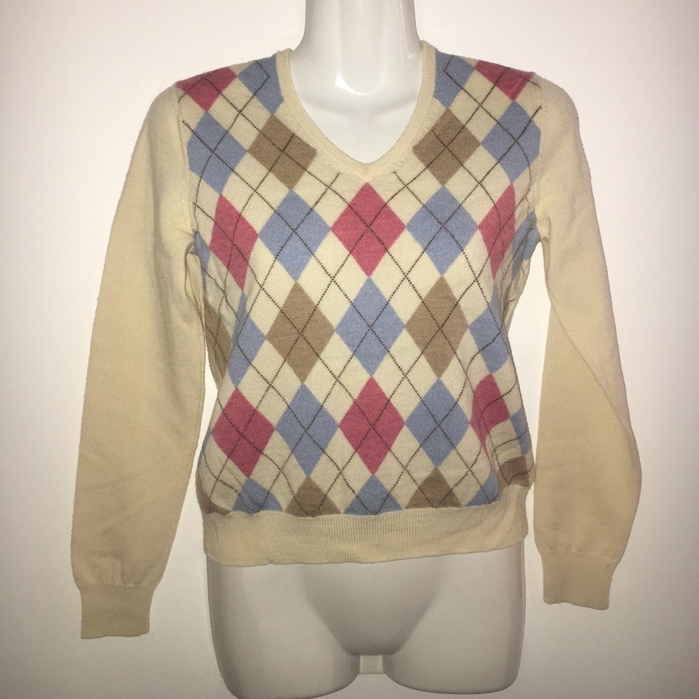 Brooks Brothers Argyle Sweater