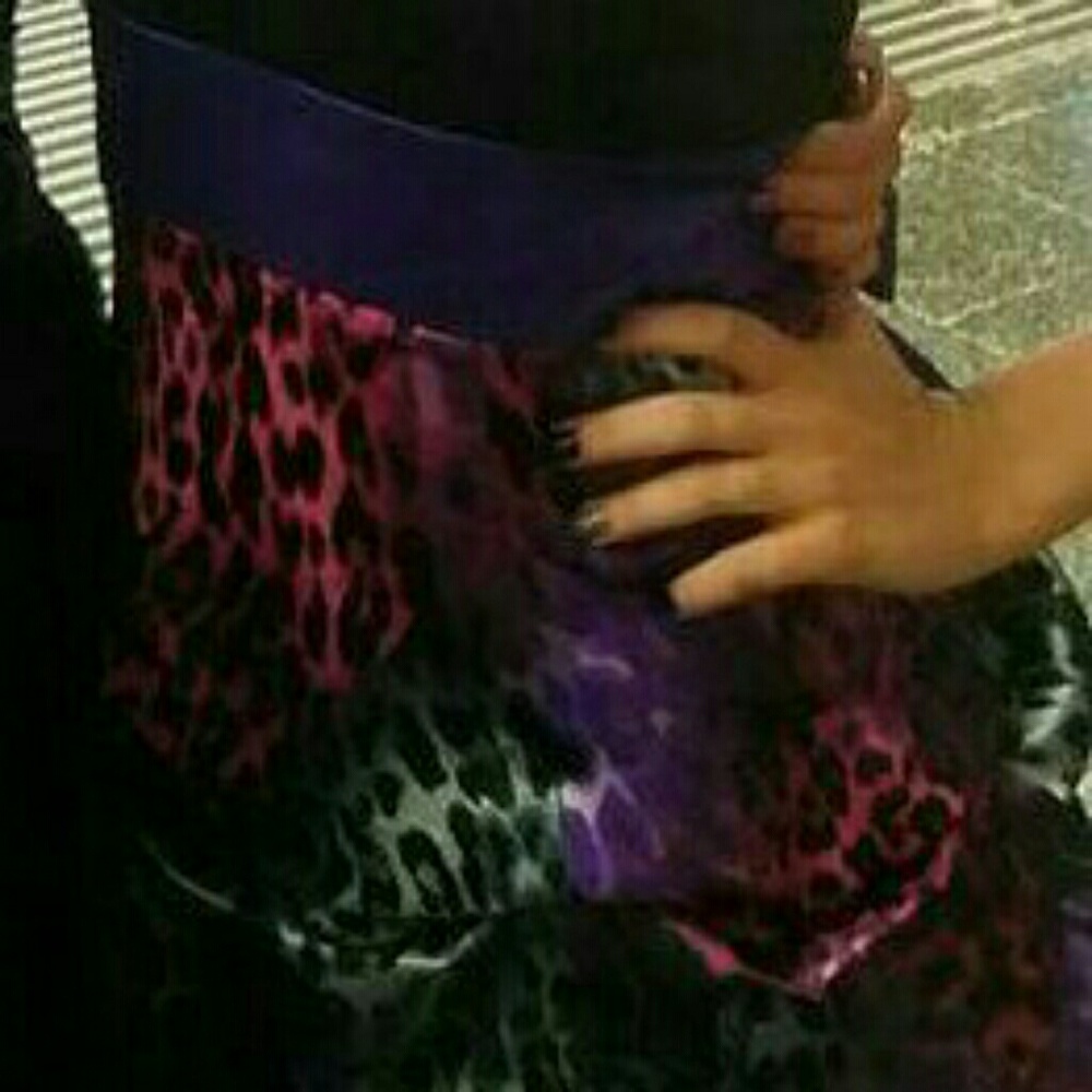 Animal print dress