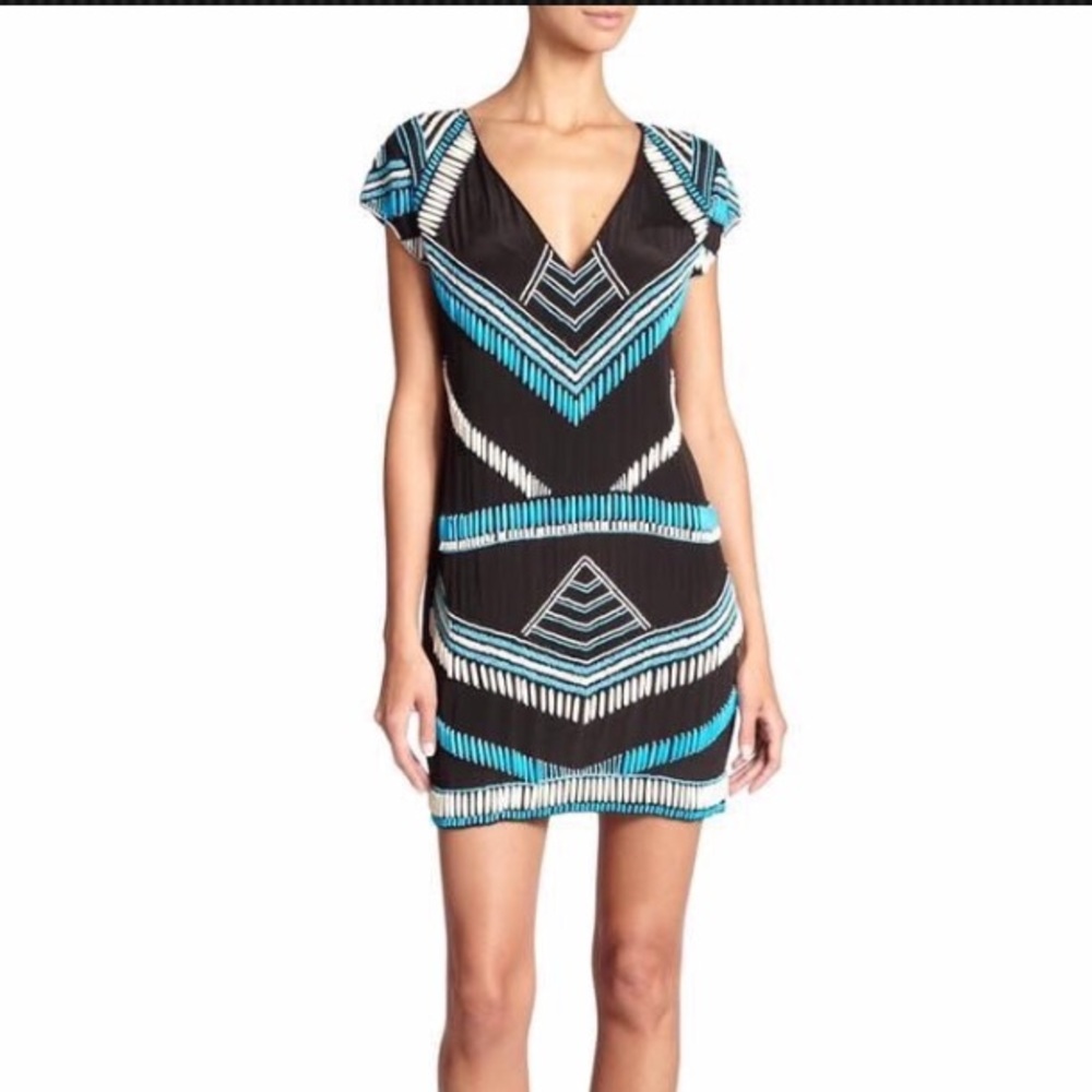 Karina Grimaldi Blake Beaded Dress