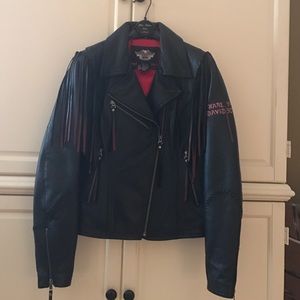 Final markdown Harley ladies leather jacket