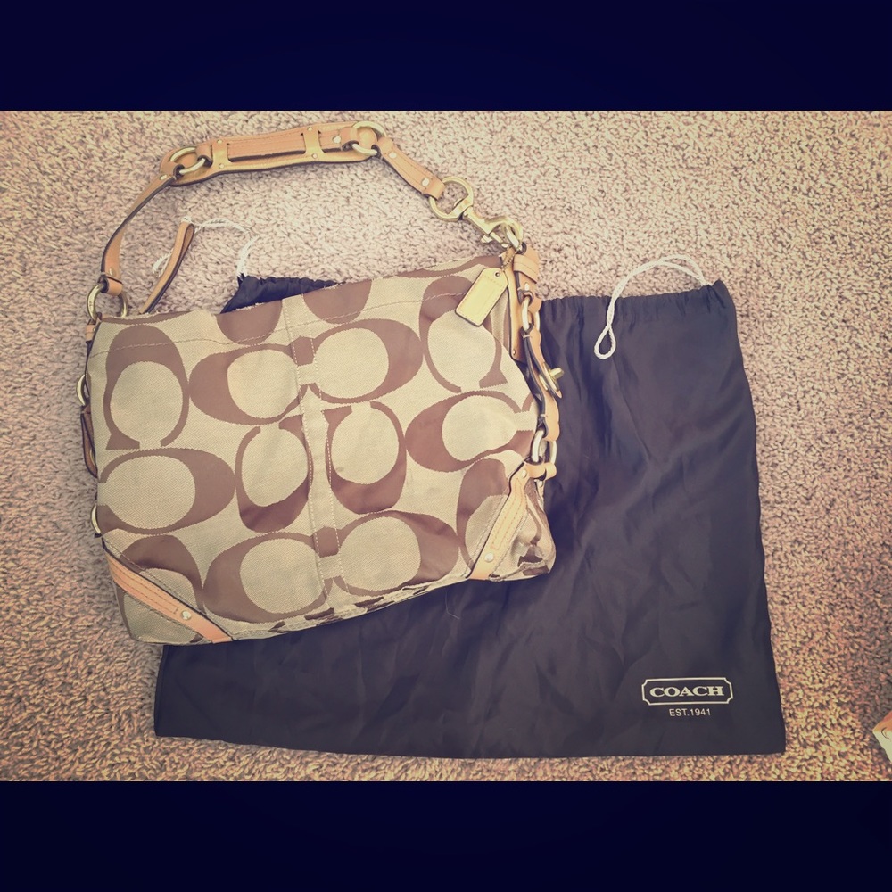 Coach Purse handbag REAL Genuine Tote Designer