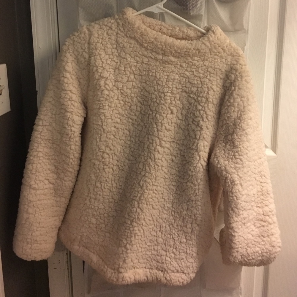 Silence + Noise Sherpa Sweater
