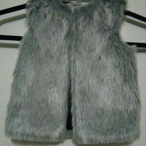 Faux Fur girl's Vest