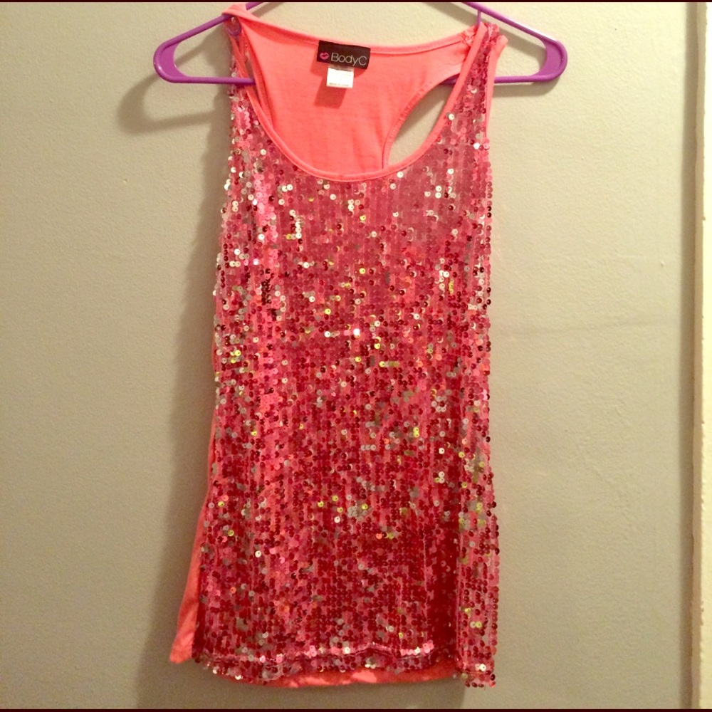 Body C sequins tank top