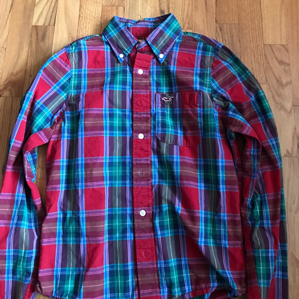 Hollister button down shirt