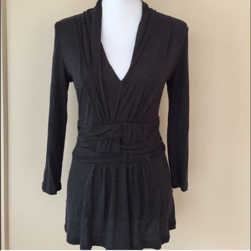 Anthropologie ETT TWA lattice tunic top