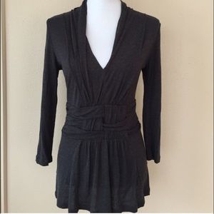 Anthropologie ETT TWA lattice tunic top