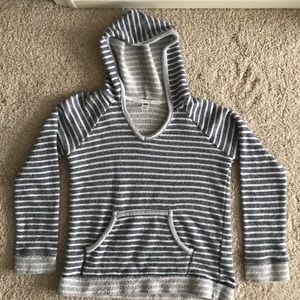 Old Navy - Girls Striped Hoodie - Size L (10/12)