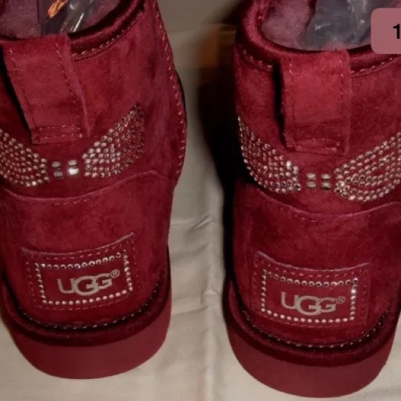 ISO ISO ISO ISO UGG MINI WITH SWAVARSKI CRYSTALS - Picture 2 of 2